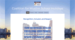 Desktop Screenshot of eidinnyc.org