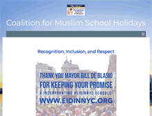 Tablet Screenshot of eidinnyc.org